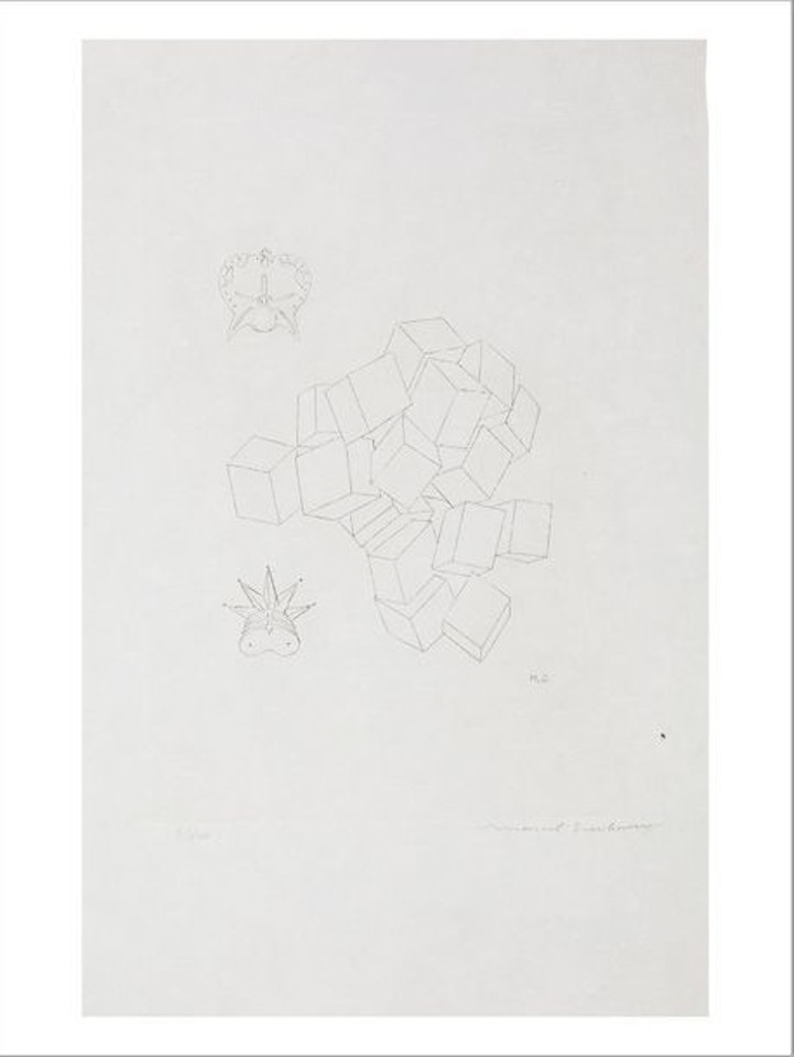 King and Queen from the Large Glass and Related works by Marcel Duchamp
