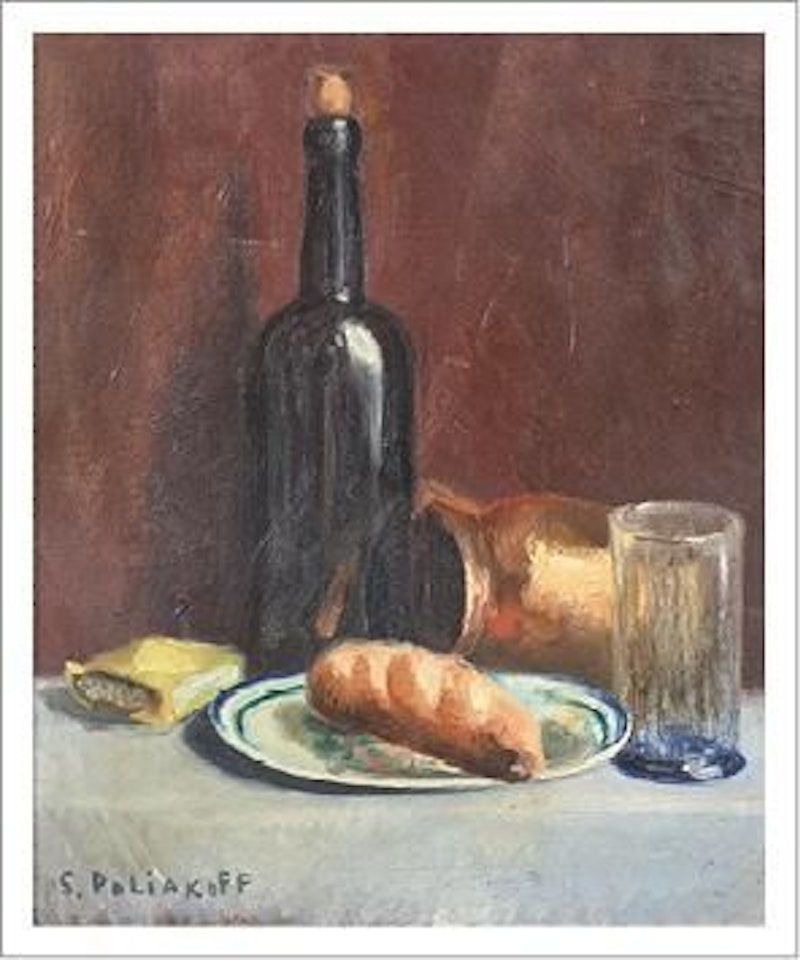 Nature morte au paquet de cigarettes by Serge Poliakoff