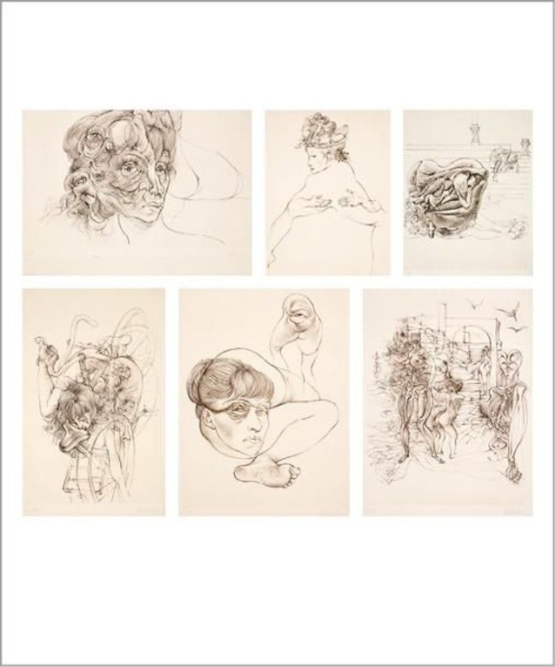 Unterweisungen der sexualitat (Etudes sur la sexualité); Berlin by Hans Bellmer