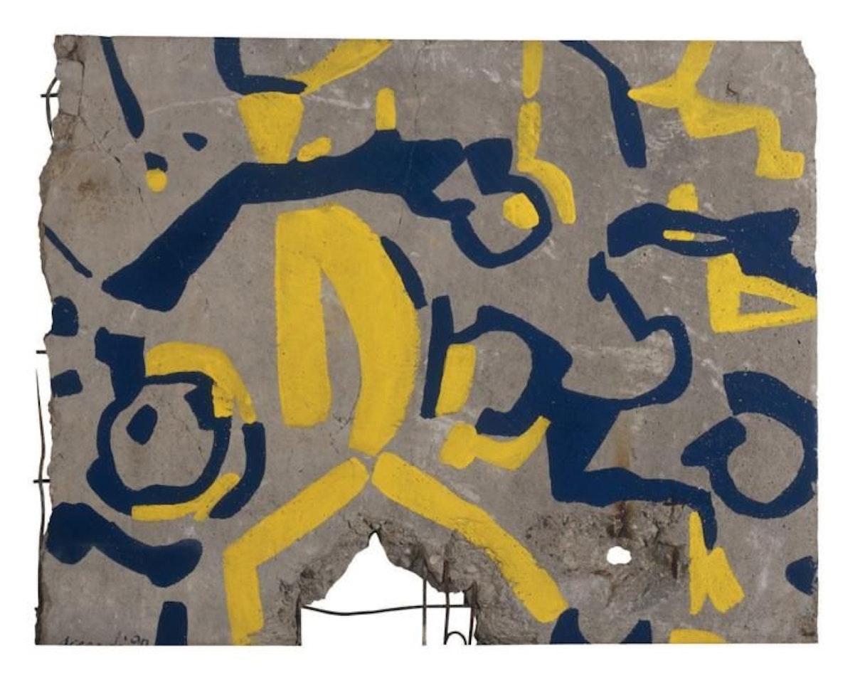 Carla Accardi - Jaune Violet by Carla Accardi