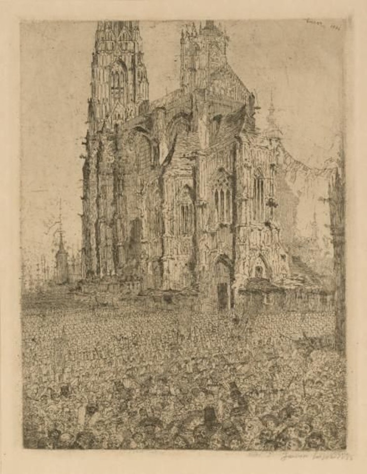 The cathedral by James Ensor