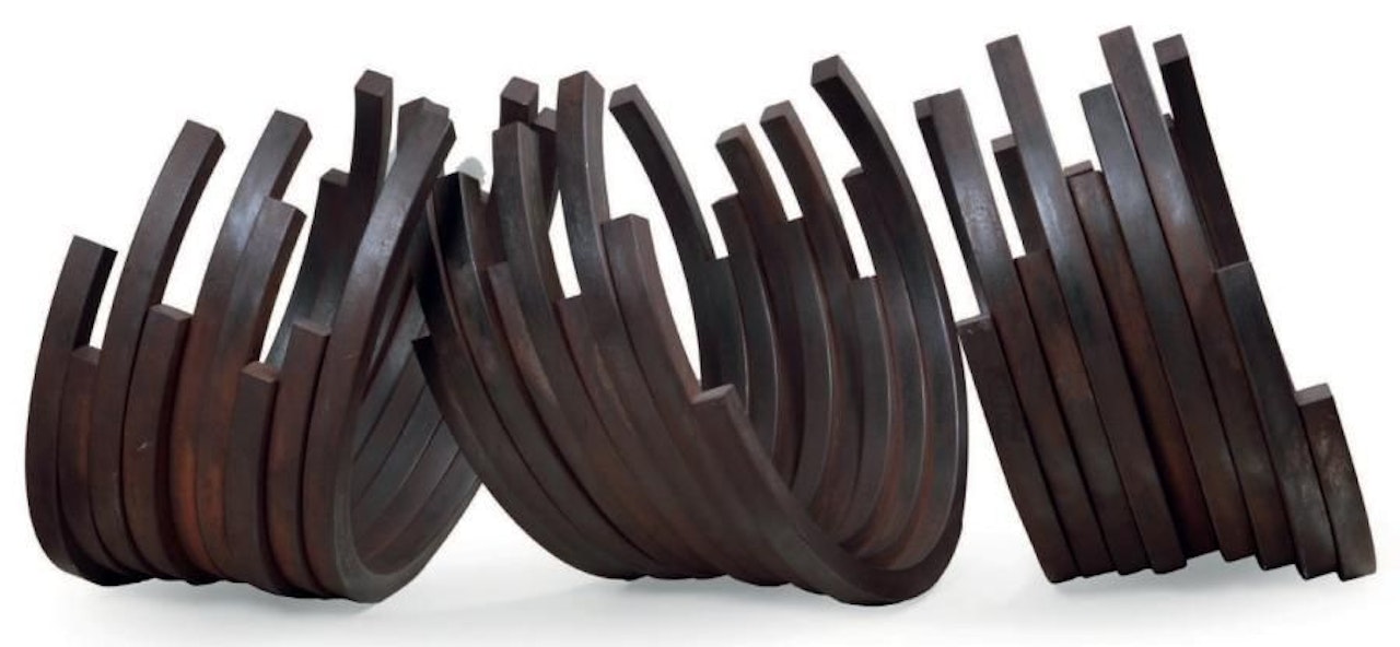 217.5° Arc x 27 by Bernar Venet