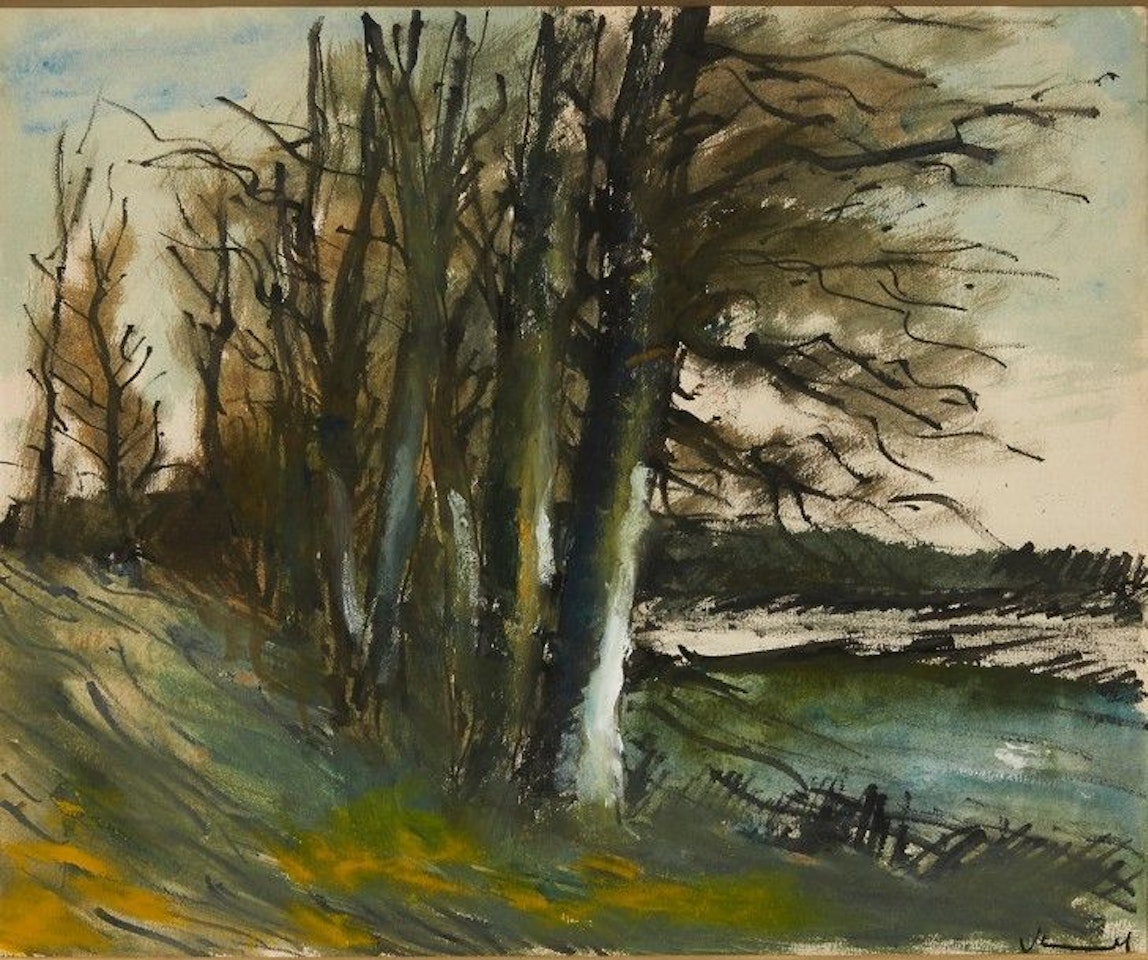 Tree in winter by Maurice de Vlaminck