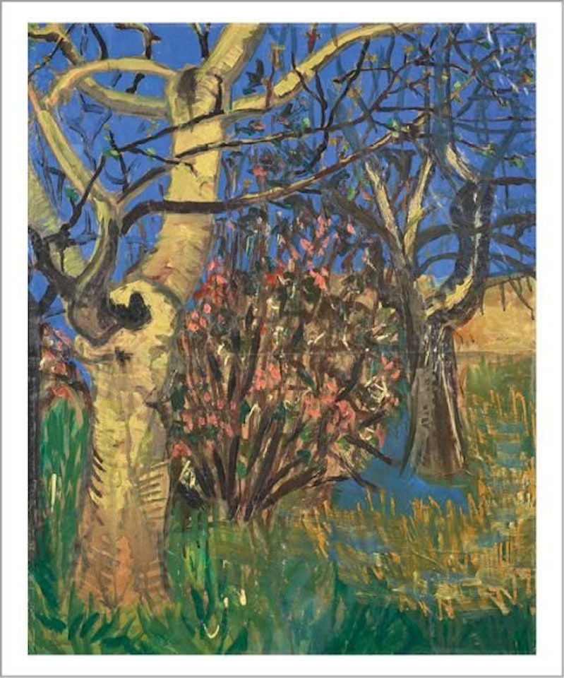 Paysage à l"arbre by Paul Rebeyrolle