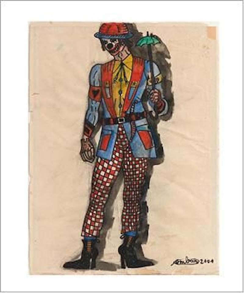 Clown by Robert Combas