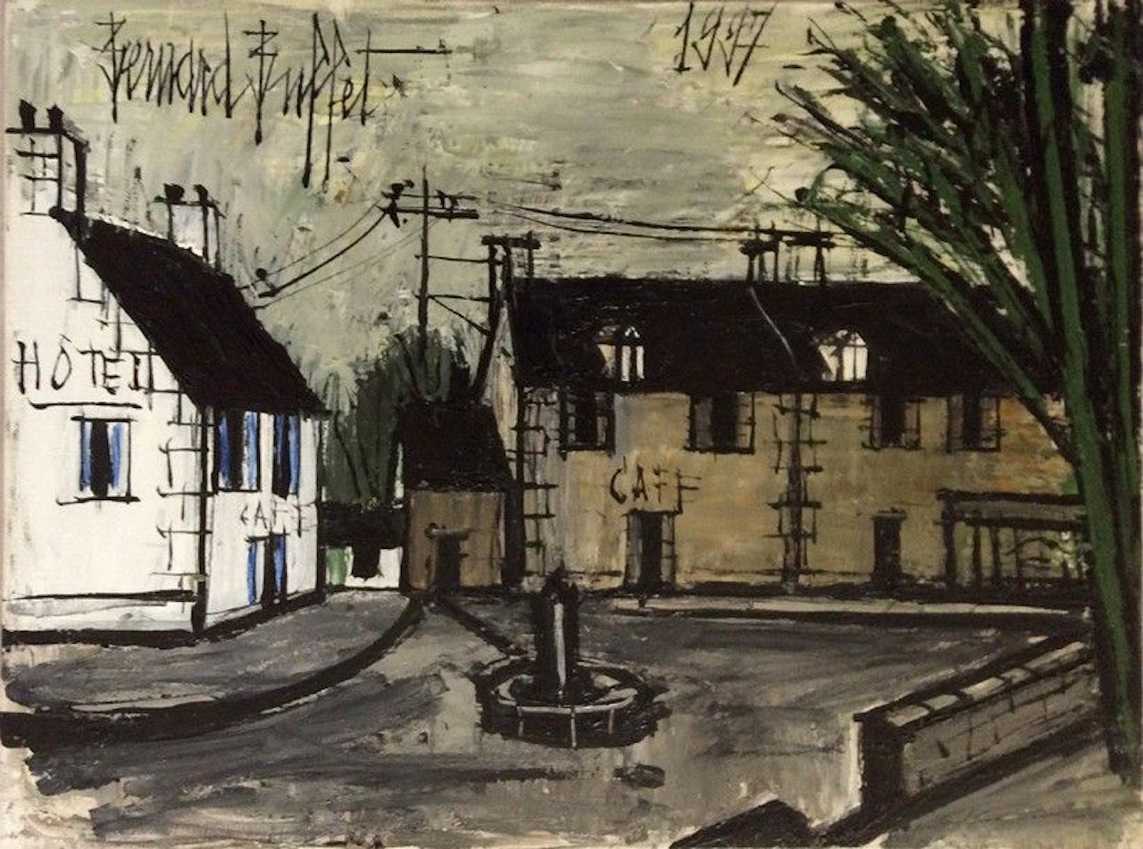 Locronan by Bernard Buffet