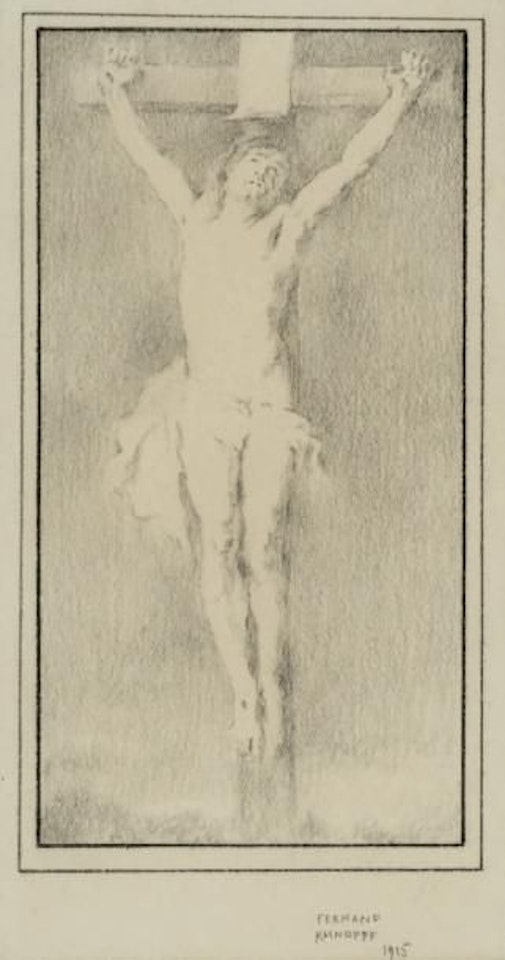 Crucifix by Fernand Khnopff