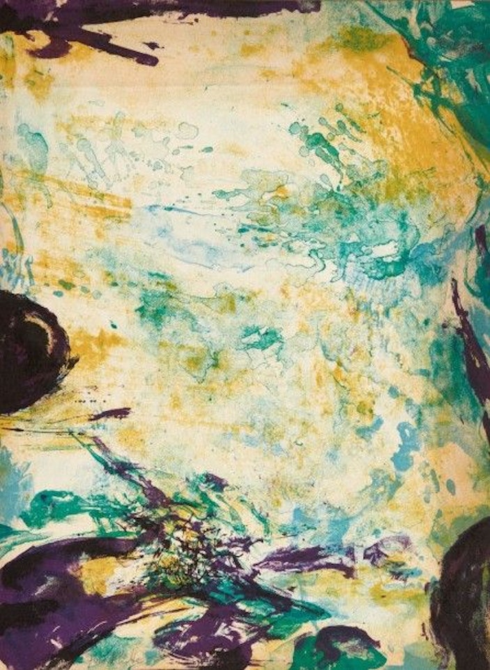 Vegetation by Zao Wou-Ki