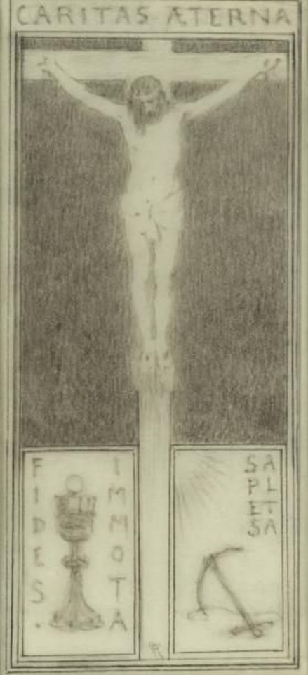 Caritas Aeterna by Fernand Khnopff
