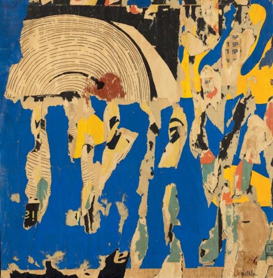 Spiral by Mimmo Rotella
