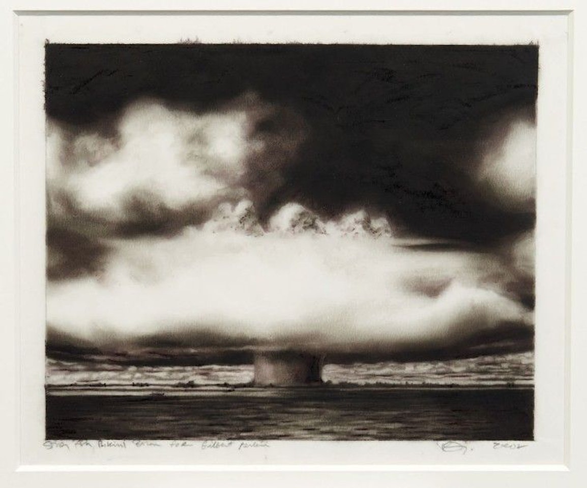 Study for Bikini islands explosion by Robert Longo