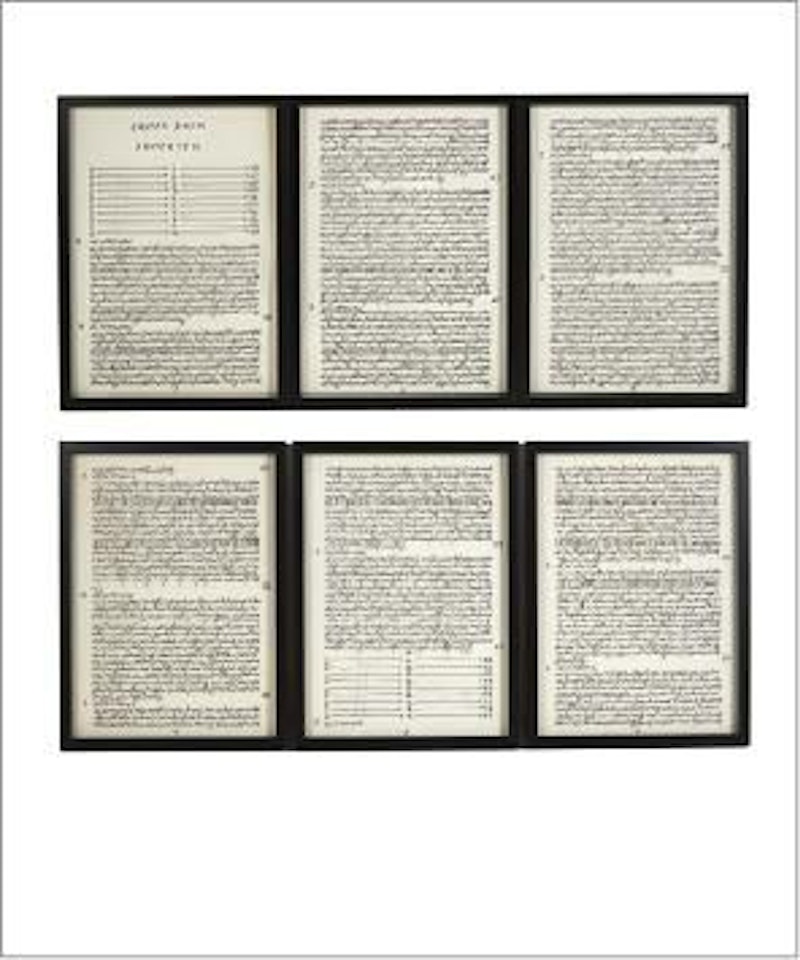 Erstes Buch - Erstes Teil II by Hanne Darboven