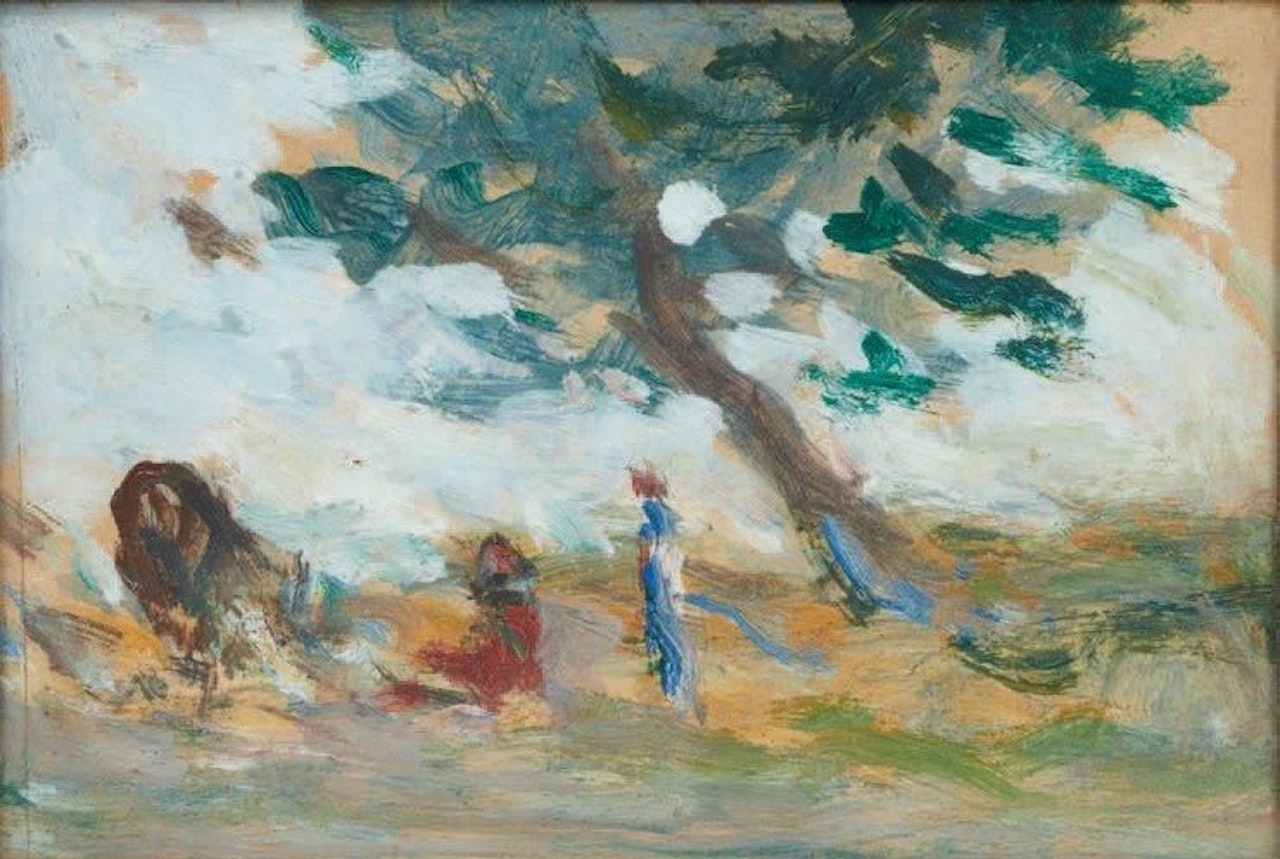 Animated Landscape Study by Maximilien Luce