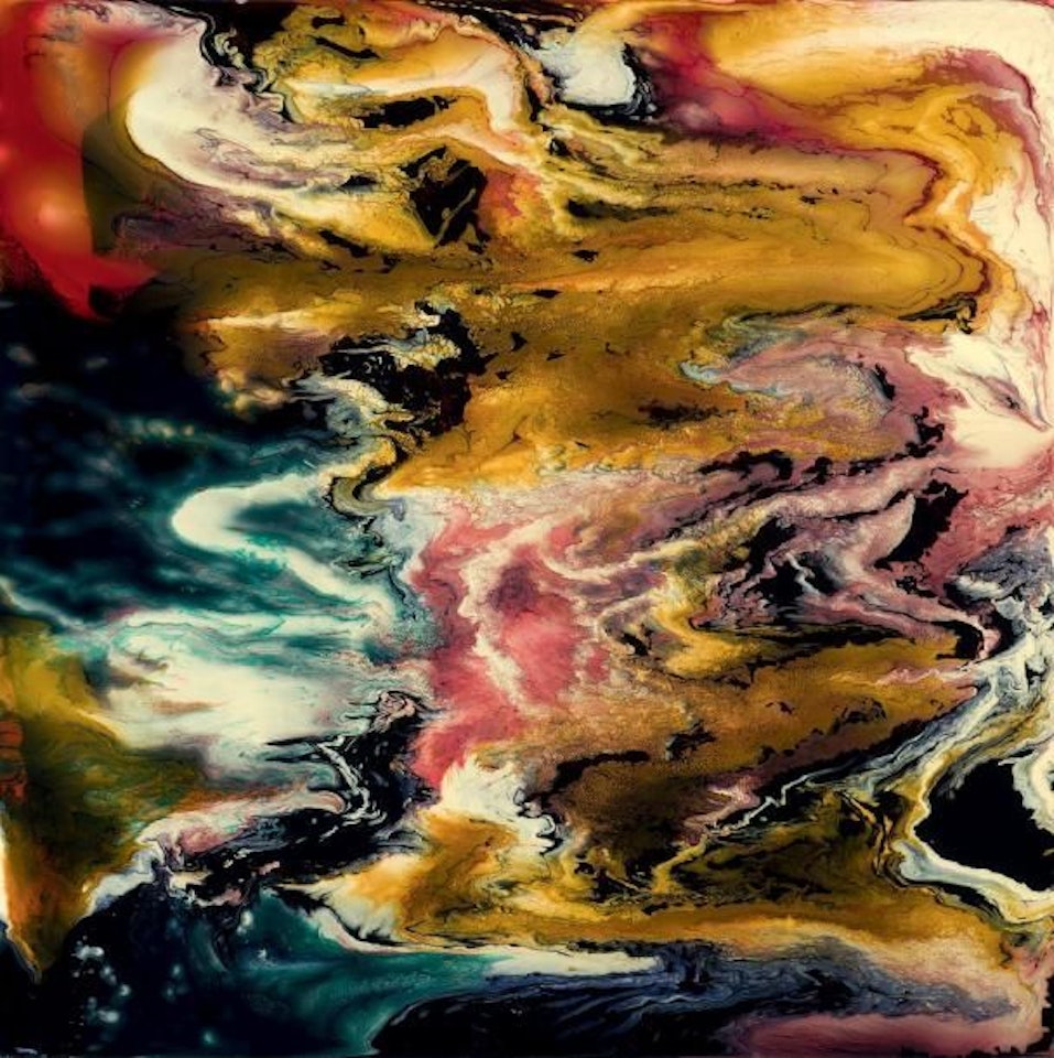 Nature painting, Fluid Dynamic 2 by Keith Tyson