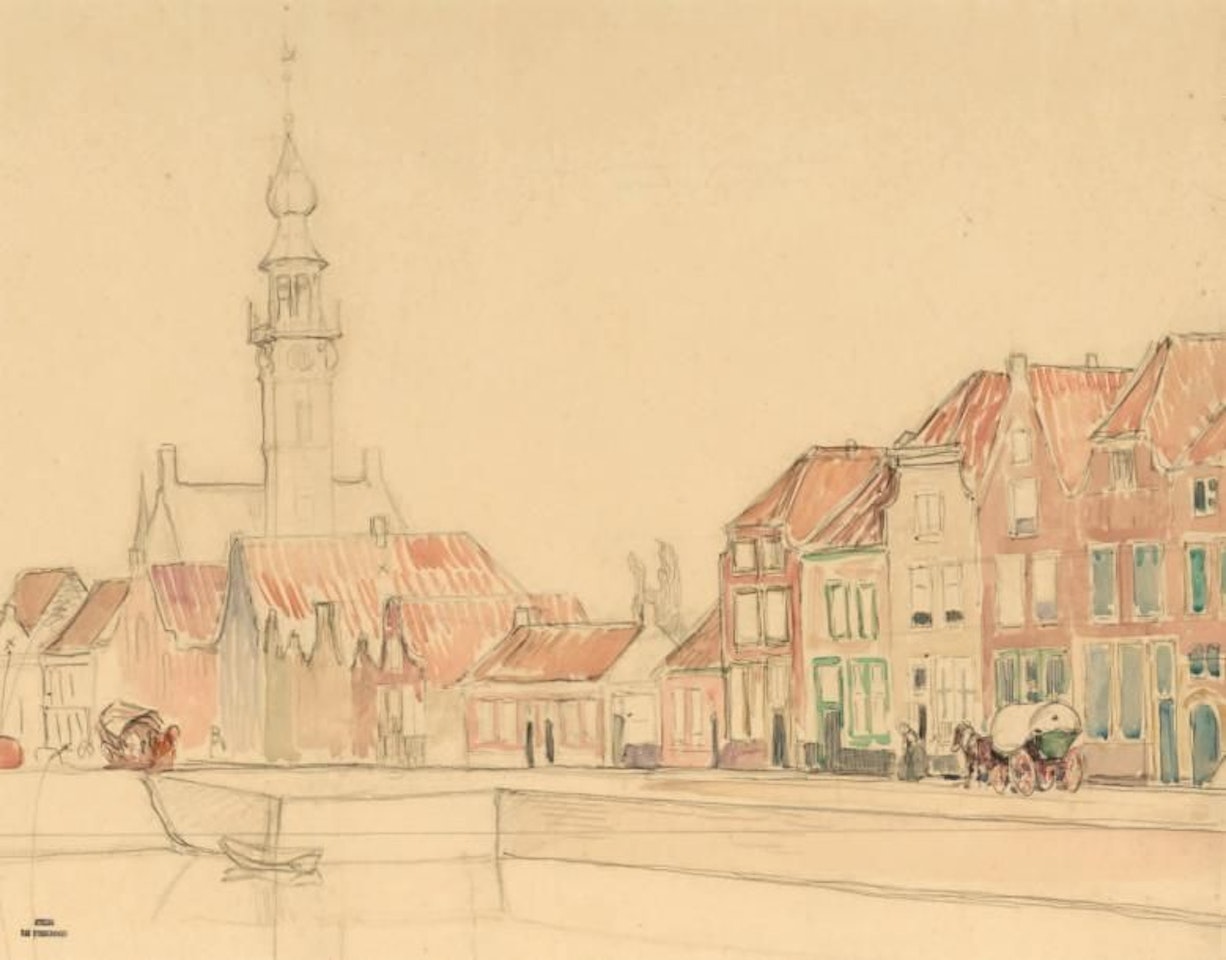 Veere by Theo van Rysselberghe