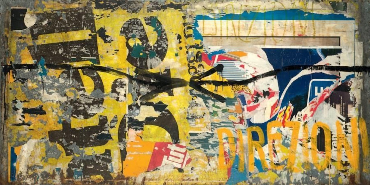 2 Direczioni by Mimmo Rotella