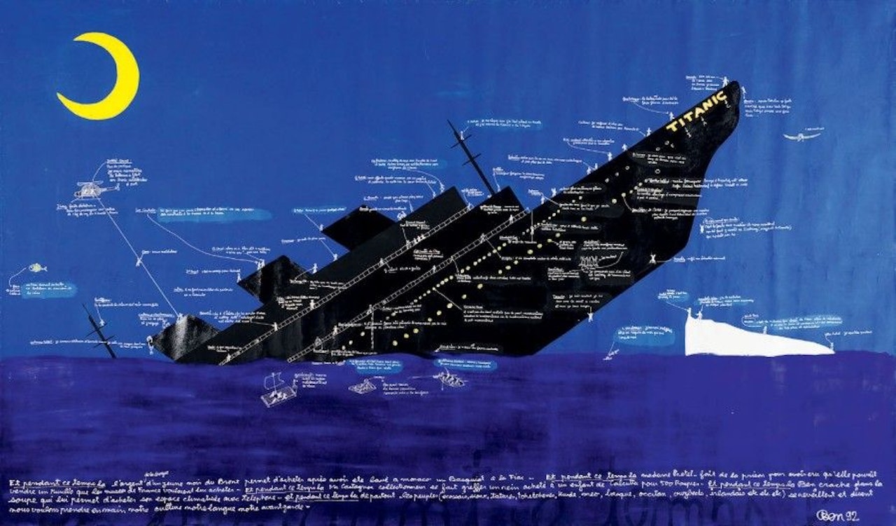 Titanic by Ben Vautier