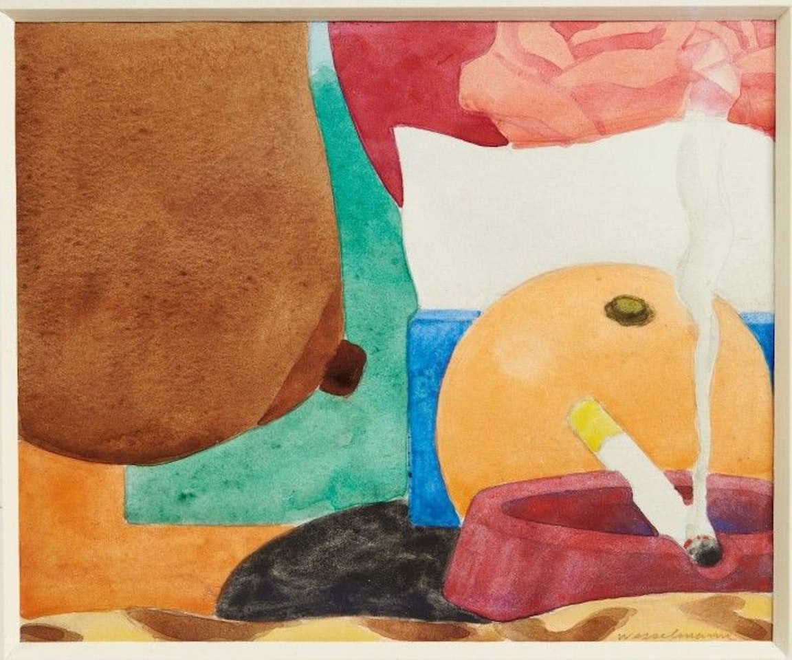 Wesselmann, Drawing for bedroom painting #13 by Tom Wesselmann