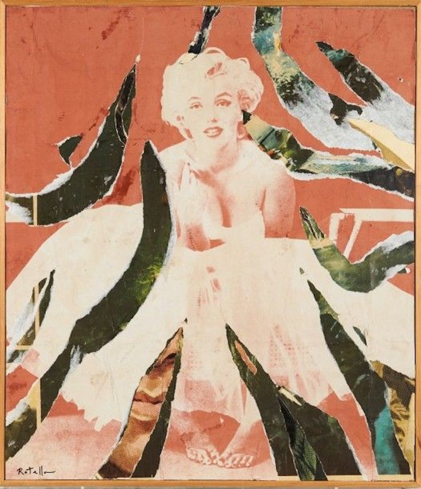 Dolee Marilyn by Mimmo Rotella