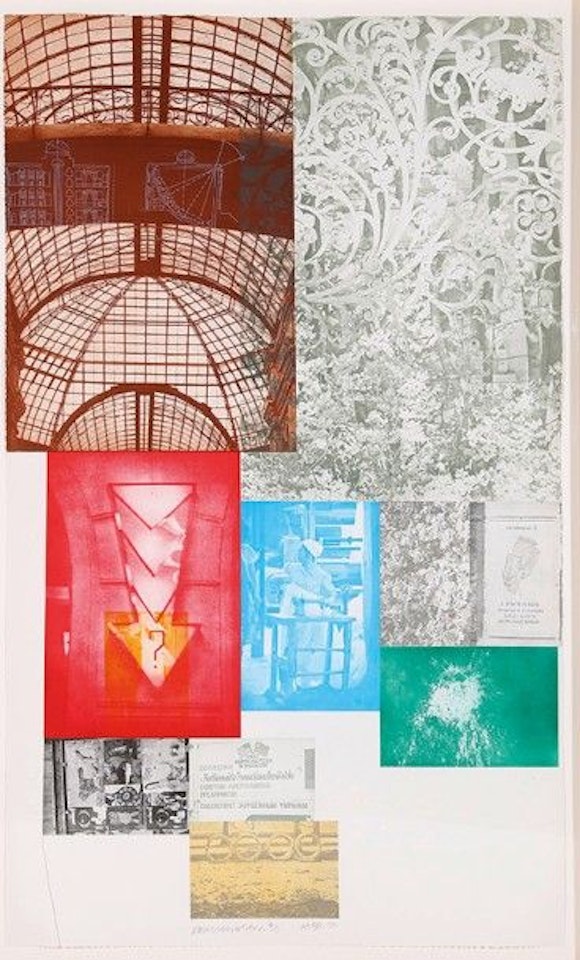 Soviet/American Array II by Robert Rauschenberg