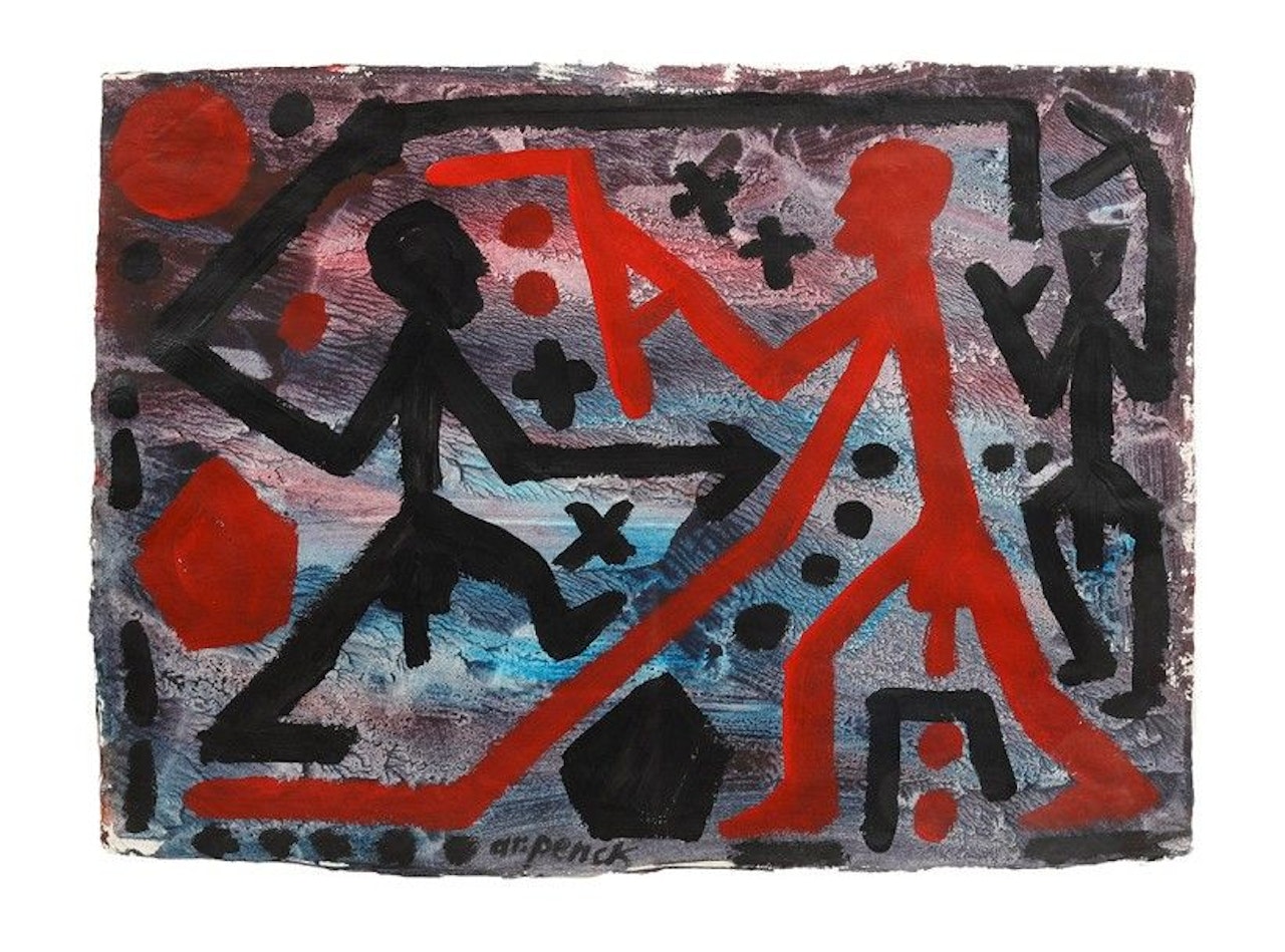 Untitled by A.R. Penck