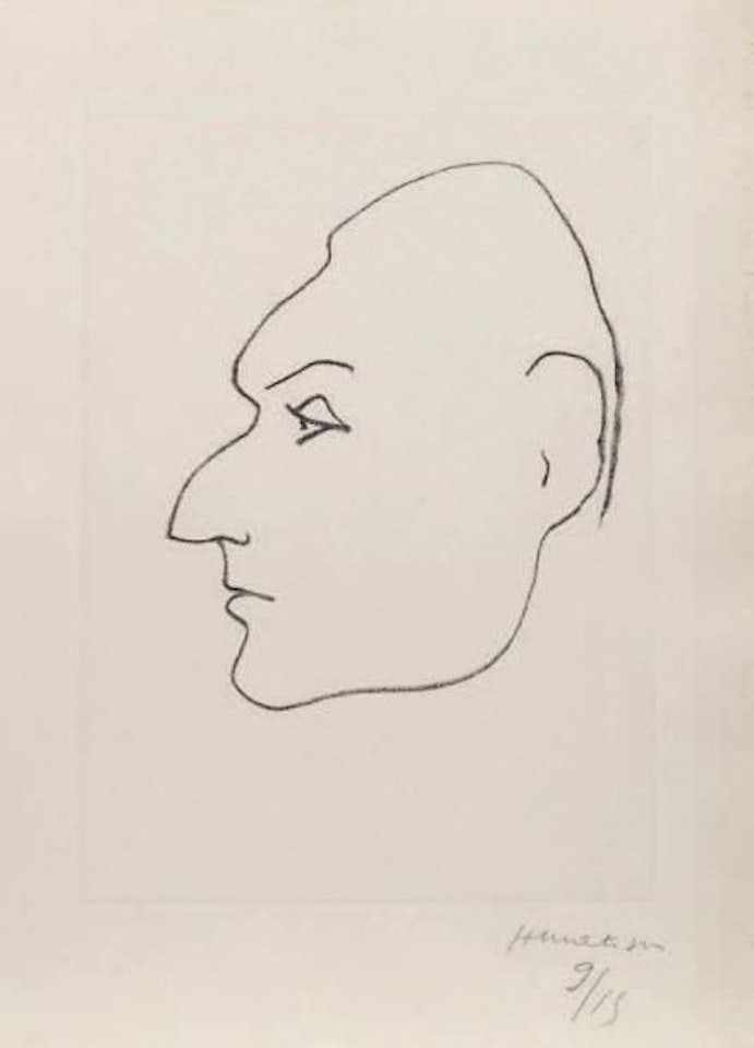 Henry de Montherlant by Henri Matisse
