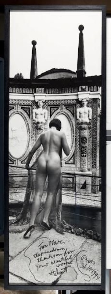 Panoramic NudeVilla d"Este by Helmut Newton