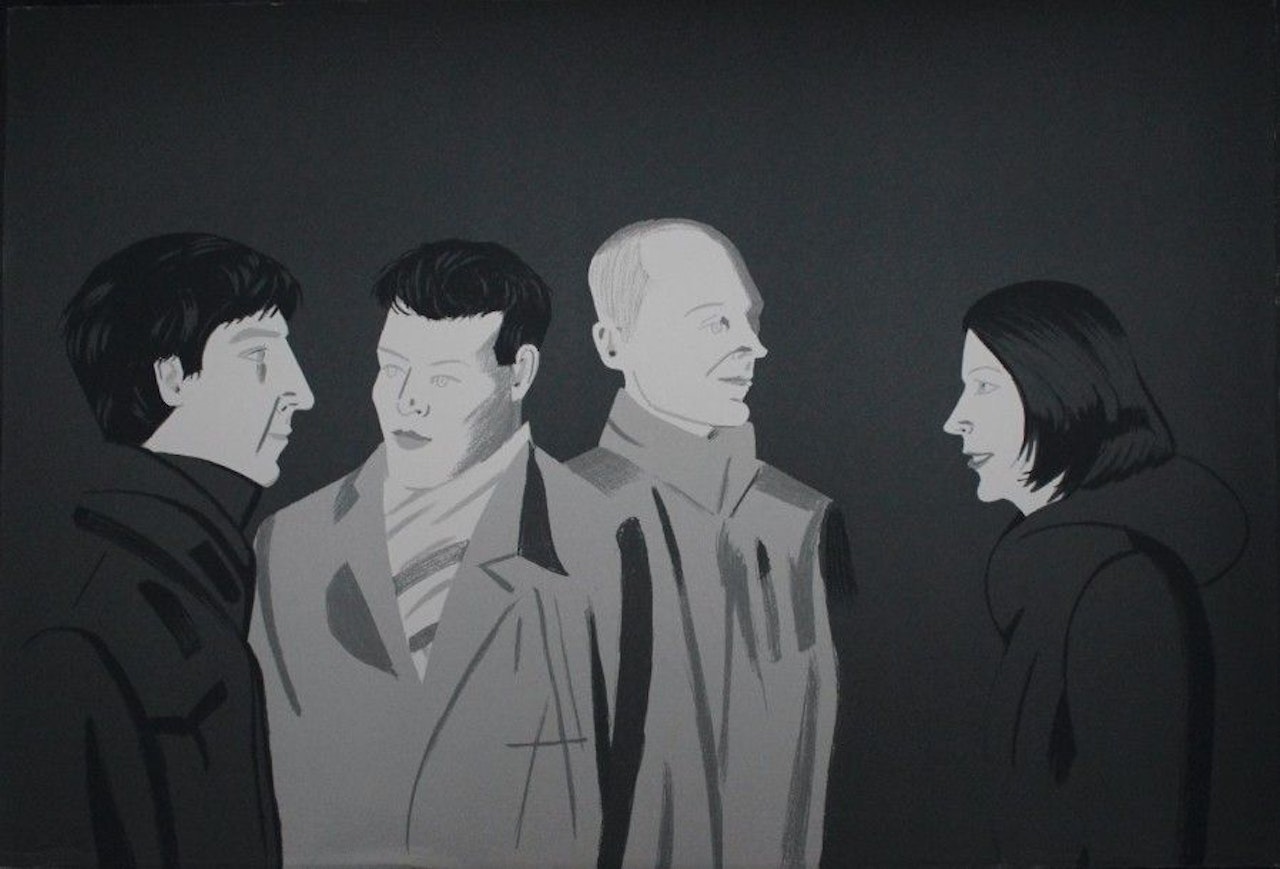 Unfamiliar image by Alex Katz
