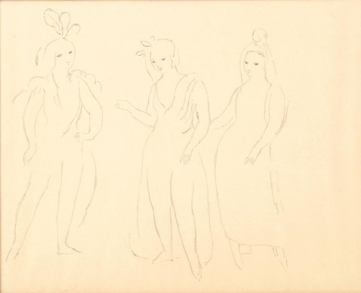 The three Graces by Marie Laurencin