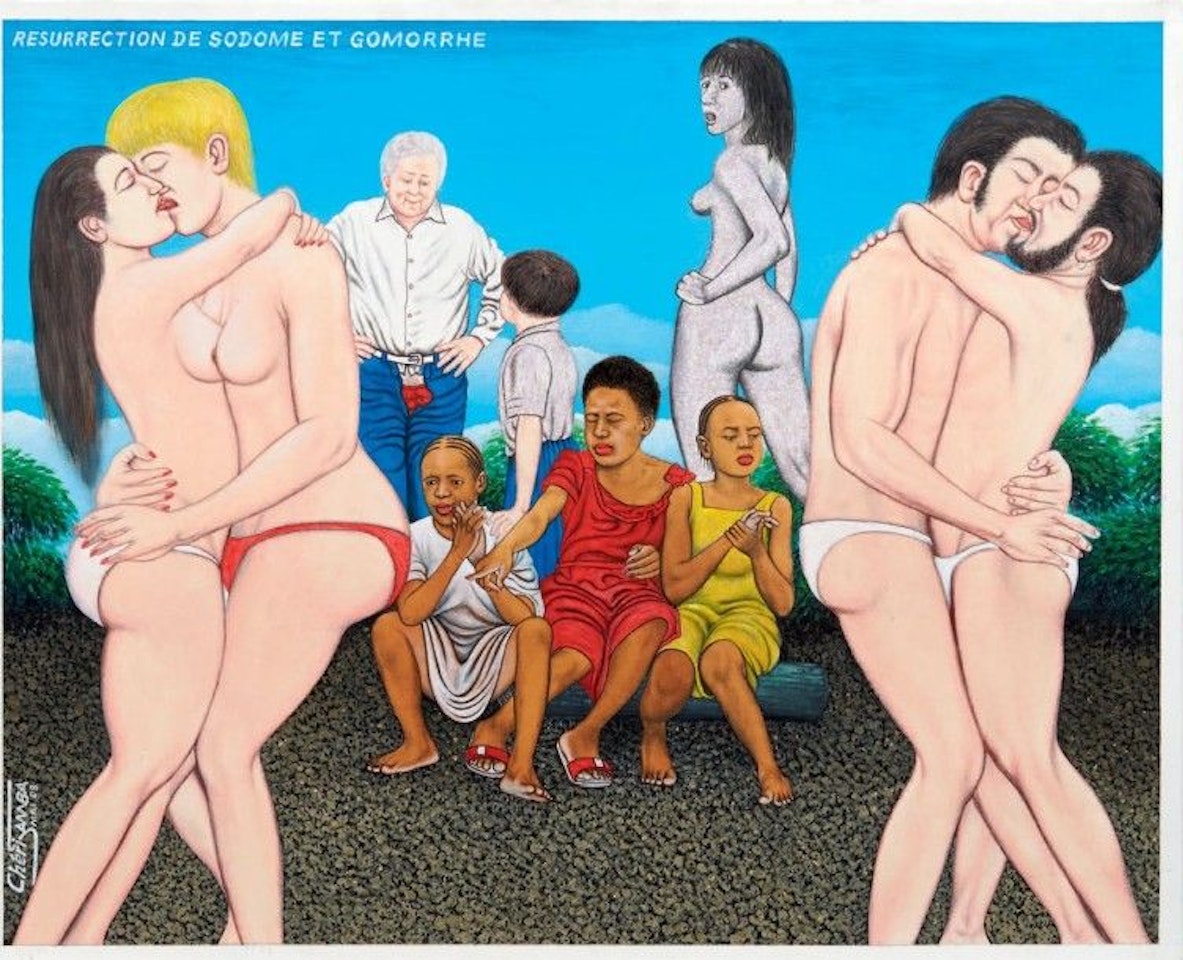 Resurrection of Sodom and Gomorrah by Chéri Samba