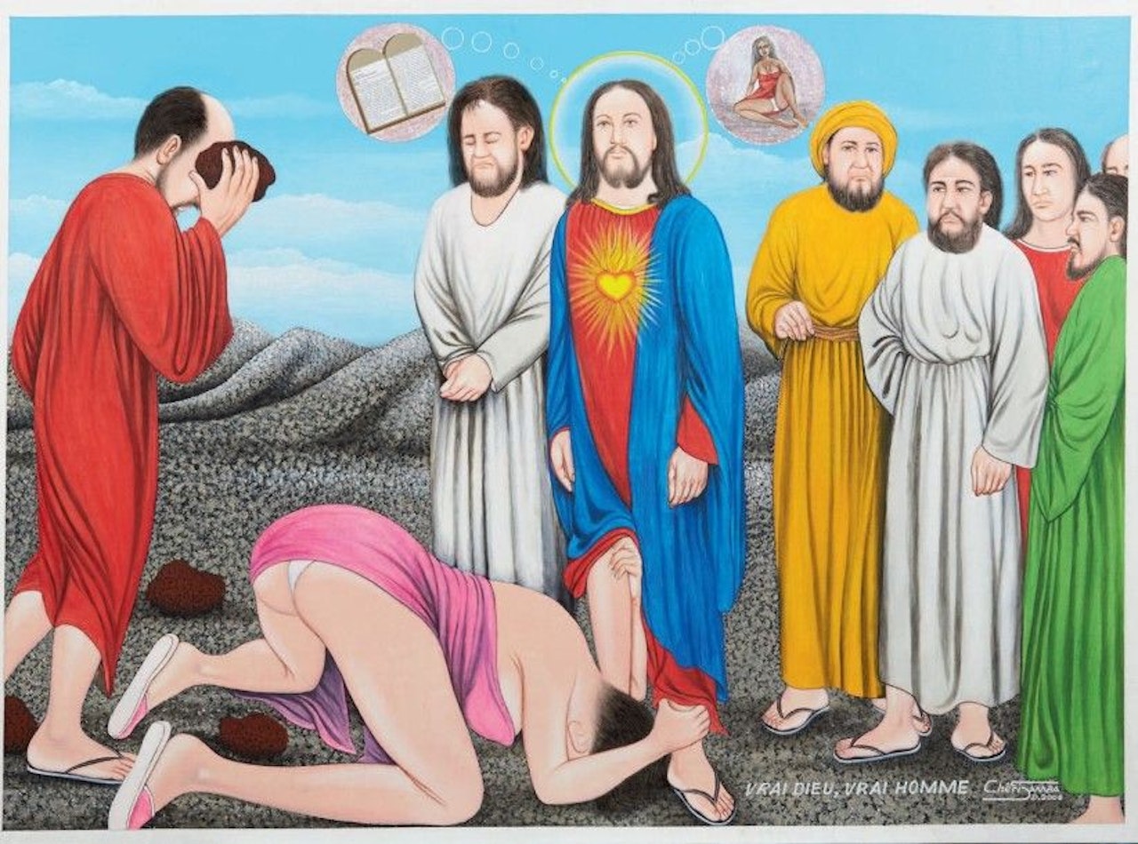 True god, true man by Chéri Samba