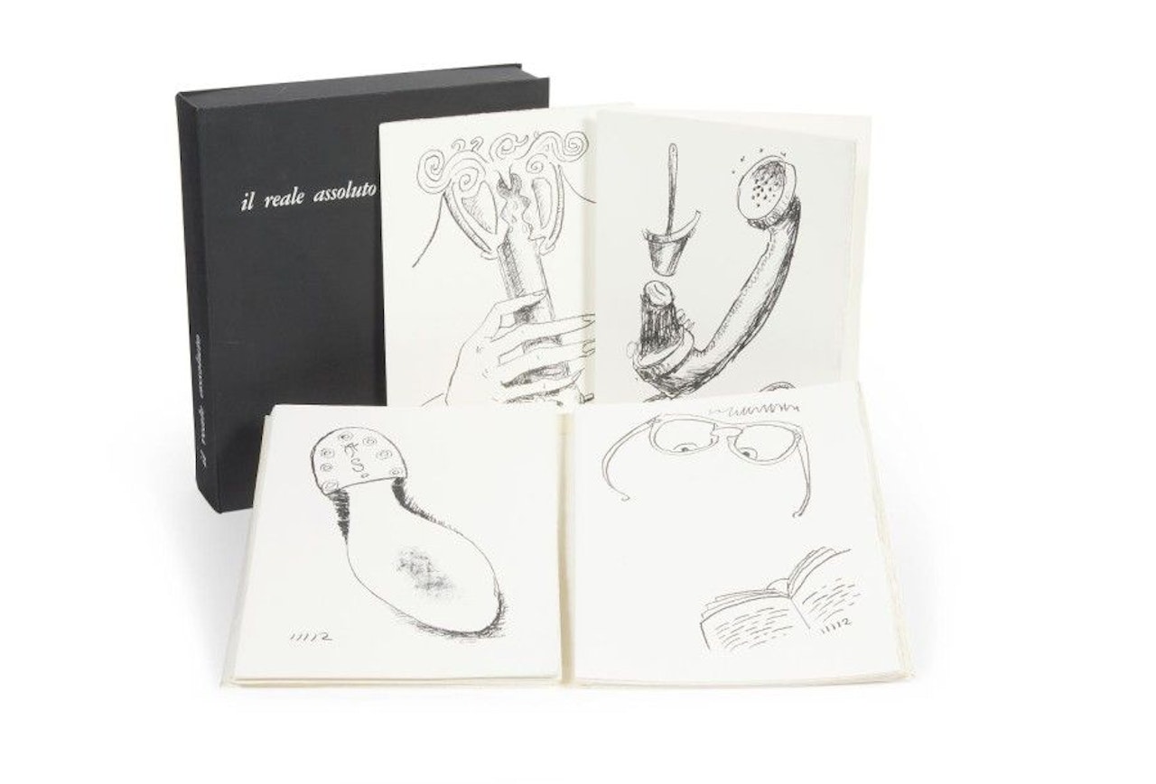 Reading certificate, Il Reale Absoluto by Marcel Duchamp