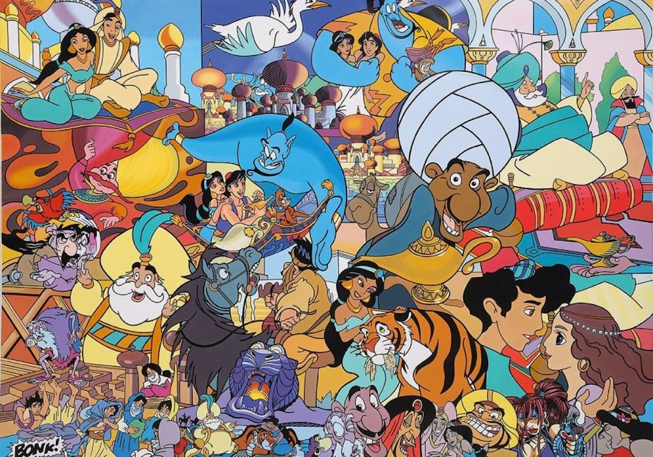 Aladdin by Erro