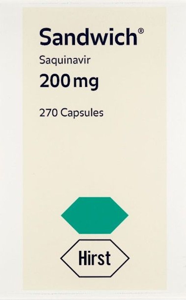 Sandwich; “The Last Supper” series. by Damien Hirst