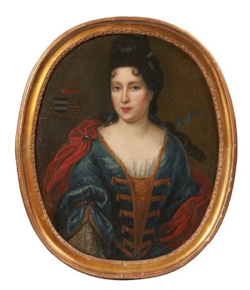 Portrait of a young woman by French School