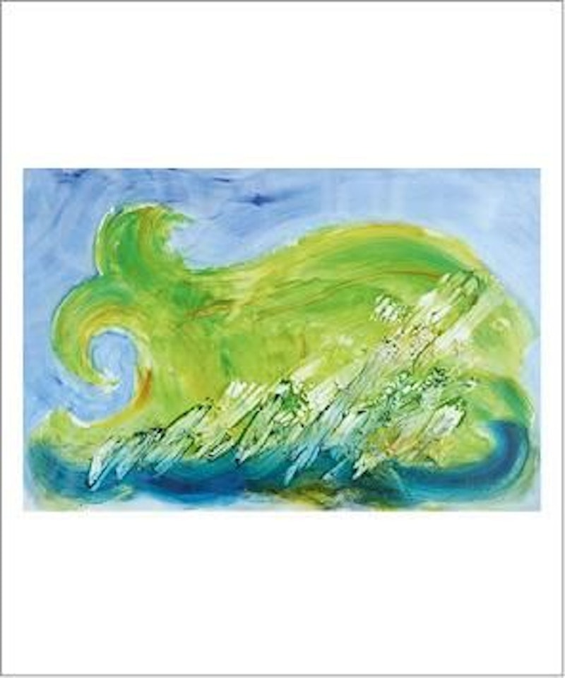 On glisse pour mieux voir un courant by Jean Messagier