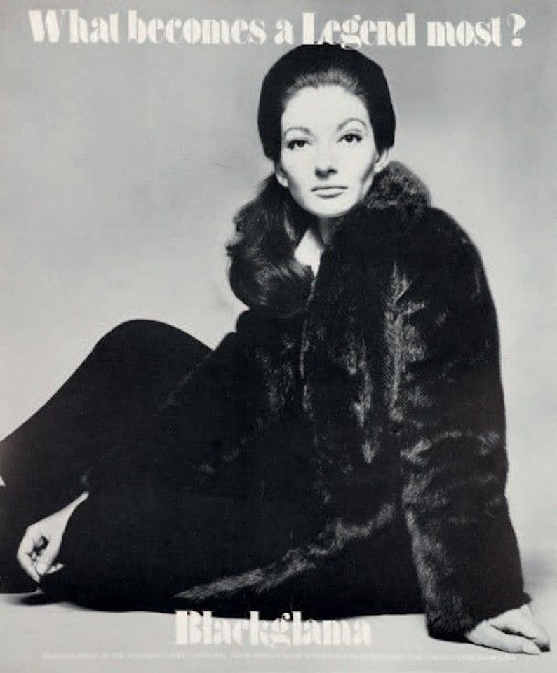 Maria Callas by Richard Avedon