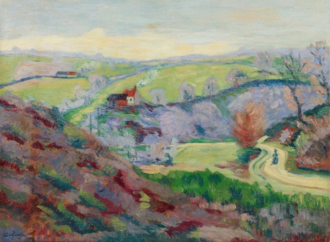 The coast facing the Charraud bridge (Creuze) by Armand Guillaumin