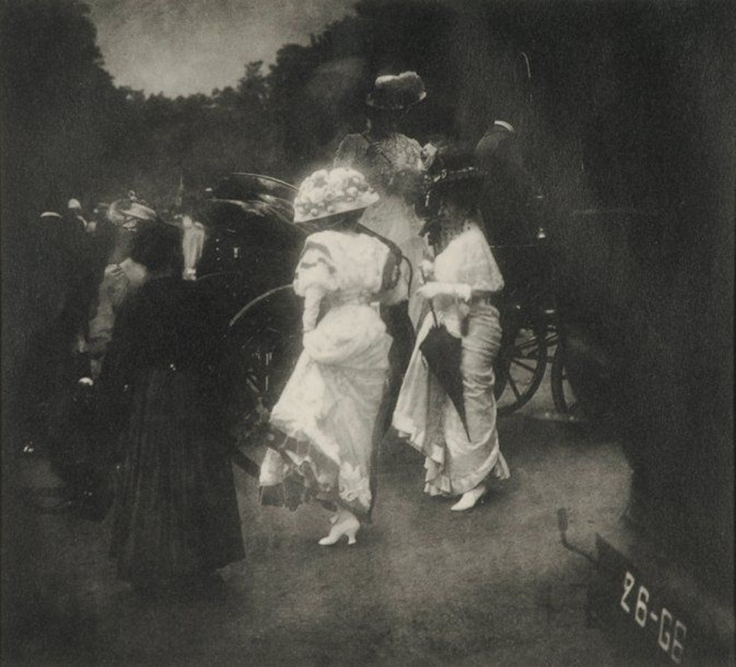 Steeplechase Day, Paris; After the Races by Edward Steichen