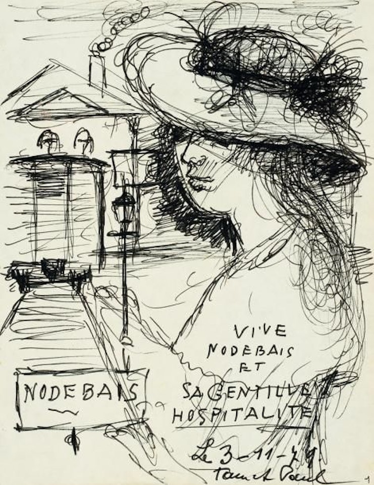 Long live Nodebais and his kind hospitality by Paul Delvaux