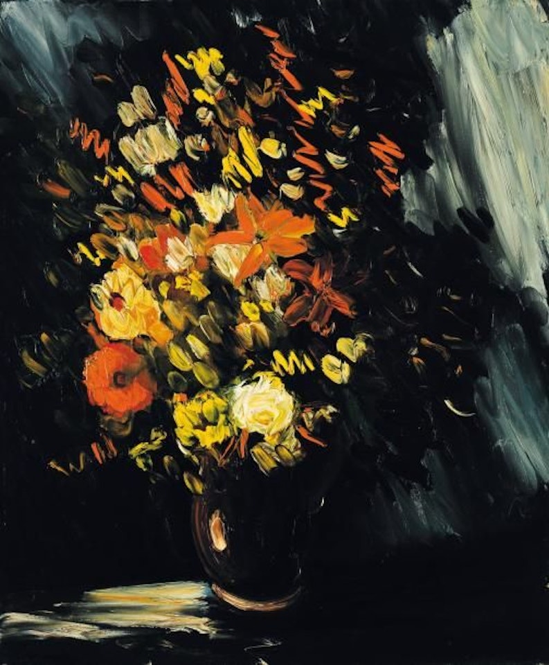 Vase with yellow flowers by Maurice de Vlaminck