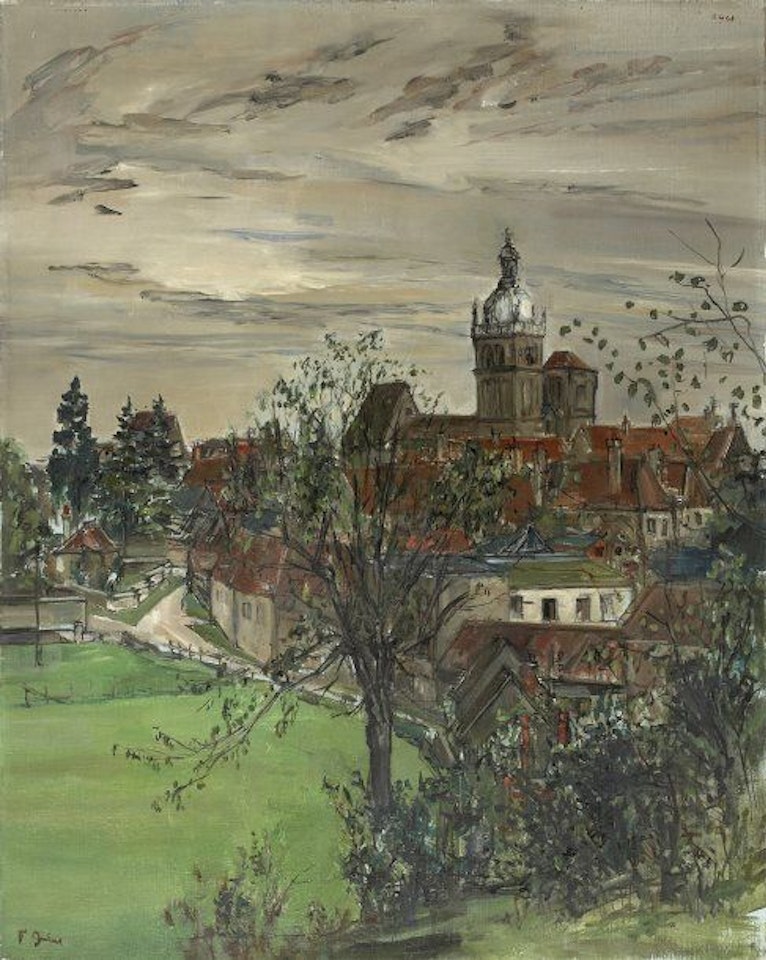 The bell tower of Saulieu by Francis Gruber