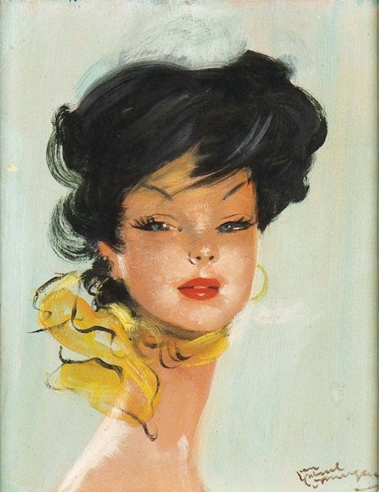 Nathalie by Jean Gabriel Domergue