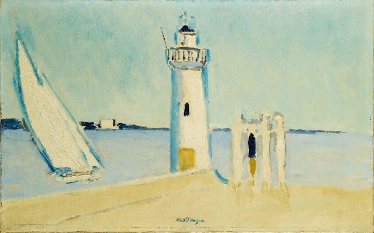 "Painting is the most beautiful lie. Painting is a vice, I can"t do anything else by Kees van Dongen