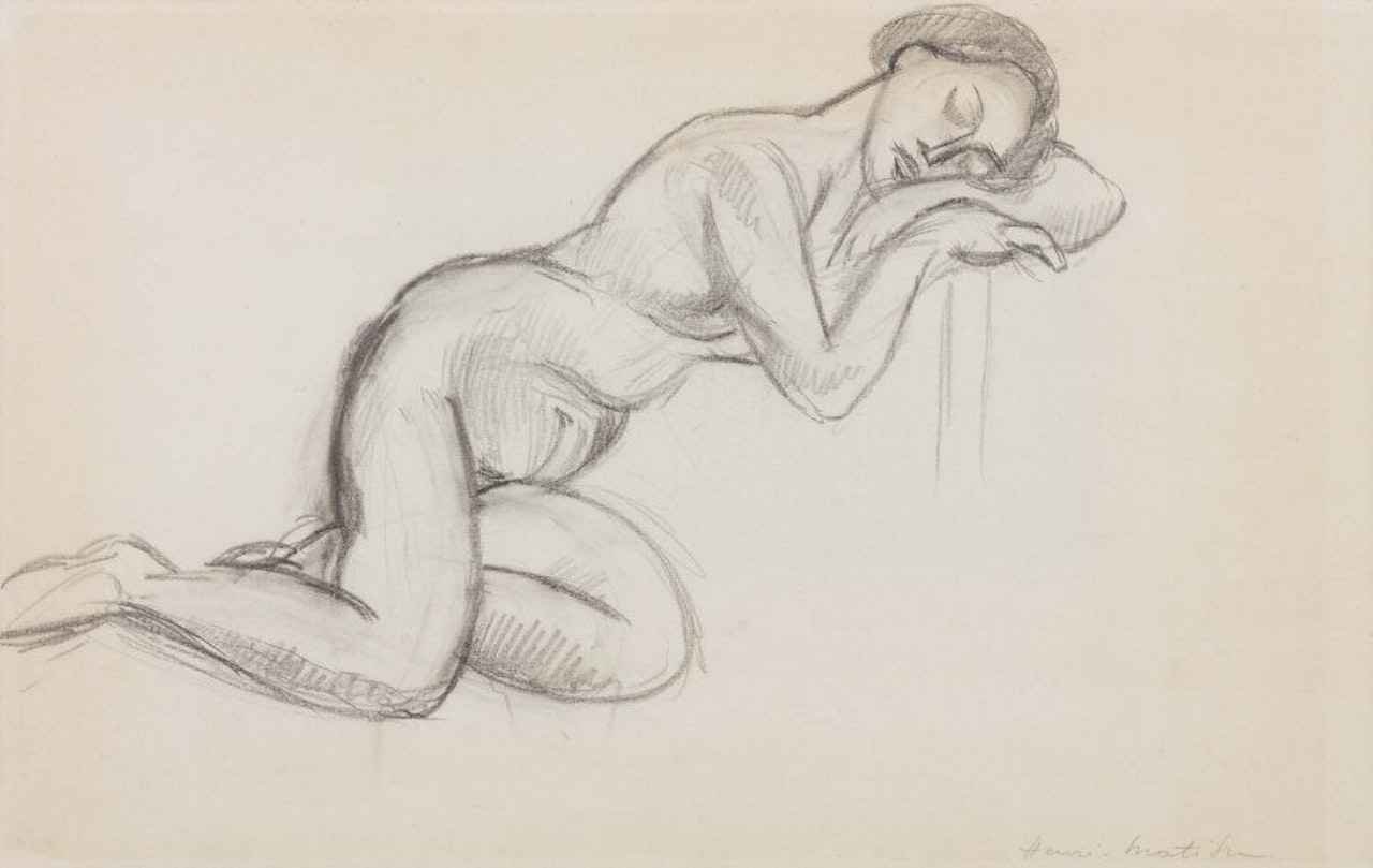 Sleeping nude by Henri Matisse