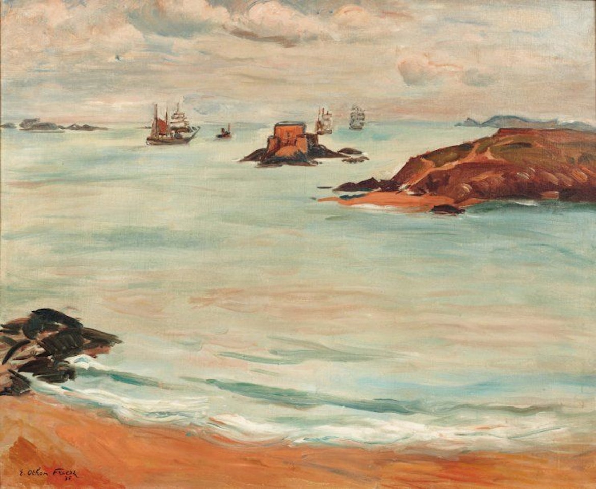 The big Be in Saint Malo by Othon Friesz