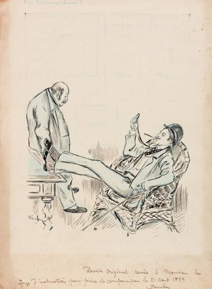 The conversation by Théophile Alexandre Steinlen