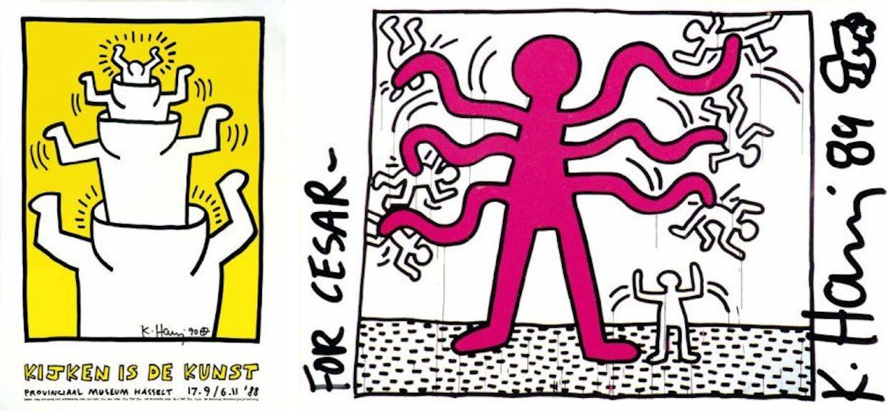 Fill your head with fun! by Keith Haring