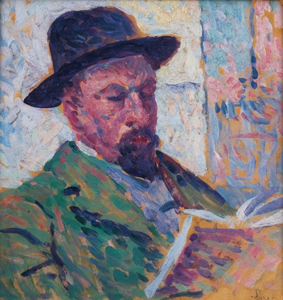 Portrait of Paul Signac by Maximilien Luce