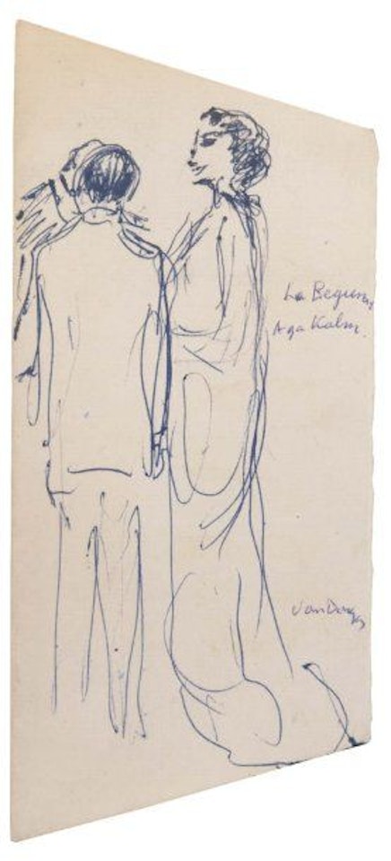 The Begum and the Aga Khan by Kees van Dongen